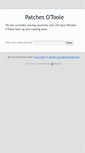Mobile Screenshot of patchesotoole.com